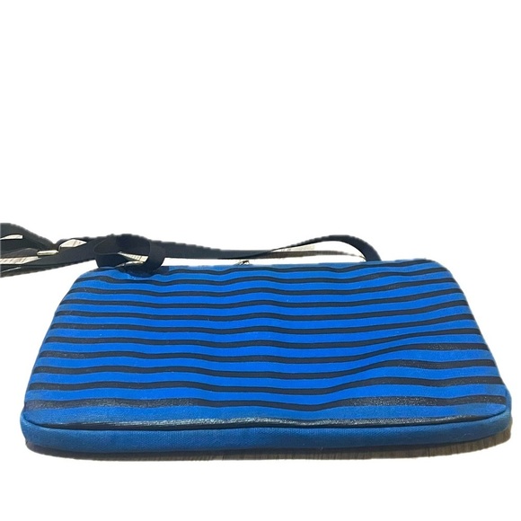 Rebecca Minkoff laptop case Black and Blue Striped 15" Sleeve Case Bag - Picture 4 of 11